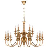Bright Sea Lighting Astra Iron 15 Light Pendant