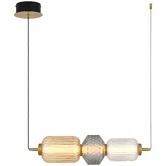 Bright Sea Lighting Brass Altos 3 Light LED Pendant
