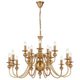 Bright Sea Lighting Astra Iron 15 Light Pendant