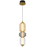 Bright Sea Lighting Brass Altos 3 Light LED Pendant