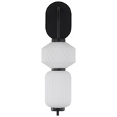 Bright Sea Lighting Torso Black Iron LED Wall Sconce
