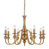 Bright Sea Lighting Astra Iron 8 Light Pendant