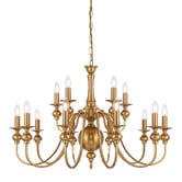 Bright Sea Lighting Astra Iron 15 Light Pendant
