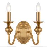 Bright Sea Lighting Astra Iron 2 Light Wall Sconce