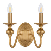 Bright Sea Lighting Astra Iron 2 Light Wall Sconce