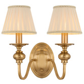 Bright Sea Lighting Lucia 2 Light Wall Sconce with Shade