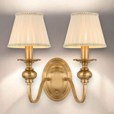 Bright Sea Lighting Lucia 2 Light Wall Sconce with Shade