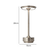 Bright Sea Lighting 28cm Chiara Rechargeable LED Table Lamp with USB