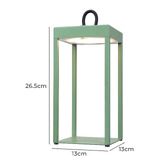 Bright Sea Lighting 31cm Eleni Rechargeable LED Table Lamp with USB