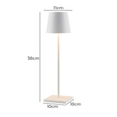 Bright Sea Lighting Caia Iron LED Cordless Table Lamp with USB