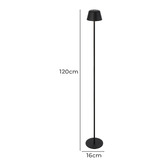 Bright Sea Lighting 120cm Nyssa Rechargeable LED Floor Lamp with USB