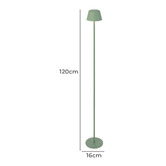 Bright Sea Lighting 120cm Nyssa Rechargeable LED Floor Lamp with USB
