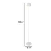 Bright Sea Lighting 120cm Nyssa Rechargeable LED Floor Lamp with USB