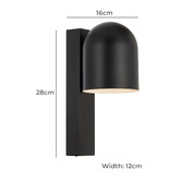 Bright Sea Lighting Lucienna Touch Wall Sconce