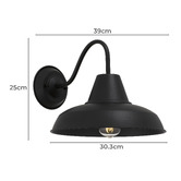 Bright Sea Lighting Leila Outdoor Wall Light