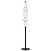 Bright Sea Lighting Torso Black LED Floor Lamp