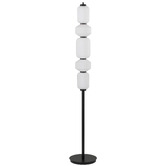 Bright Sea Lighting Torso Black LED Floor Lamp
