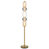 Bright Sea Lighting 152cm Brass Altos LED Floor Lamp