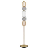 Bright Sea Lighting 152cm Brass Altos LED Floor Lamp