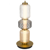 Bright Sea Lighting Torso Brass LED Table Lamp