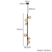 Bright Sea Lighting Echo 6 Light Pendant