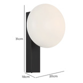 Bright Sea Lighting Dorian Touch Wall Light