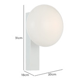 Bright Sea Lighting Dorian Touch Wall Light