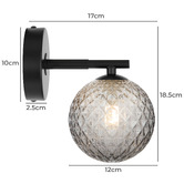 Bright Sea Lighting Asteria Wall Sconce