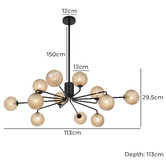 Bright Sea Lighting Calista 12 Light Pendant