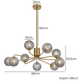 Bright Sea Lighting Apollo 9 Light Pendant