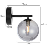 Bright Sea Lighting Calista Wall Sconce