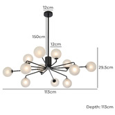 Bright Sea Lighting Lysander 12 Light Pendant