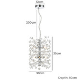 Bright Sea Lighting Sybil 6 Light Pendant