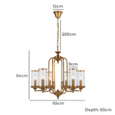 Bright Sea Lighting Leander 6 Light Pendant