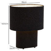 Bright Sea Lighting Gordon Iron Boucle Table Lamp