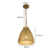 Bright Sea Lighting Arman Iron Pendant Light