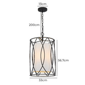 Bright Sea Lighting Raja 33cm Pendant Light