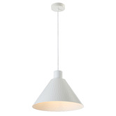Bright Sea Lighting Tiago Hammered Metal Cone Pendant Light