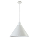 Bright Sea Lighting Tiago Hammered Metal Cone Pendant Light