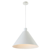 Bright Sea Lighting Tiago Hammered Metal Cone Pendant Light