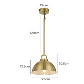 Bright Sea Lighting Henri Iron Pendant Light