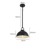 Bright Sea Lighting Henri Iron Pendant Light