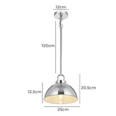 Bright Sea Lighting Henri Iron Pendant Light