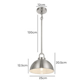 Bright Sea Lighting Henri Iron Pendant Light
