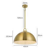 Bright Sea Lighting Henri Iron Pendant Light