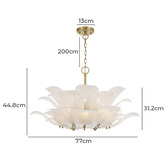 Bright Sea Lighting Lucius 12 Light Pendant