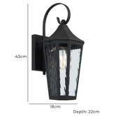 Bright Sea Lighting Eira Outdoor Wall Light