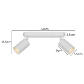 Bright Sea Lighting Atmore 2 Light Bar Spotlight