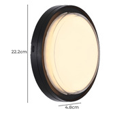 Bright Sea Lighting Lauder Round LED Bunker Light