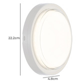 Bright Sea Lighting Lauder Round LED Bunker Light